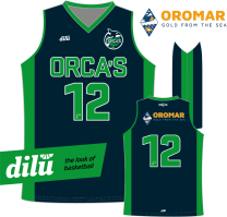 Orca's official Oromar MU16-1 wedstrijd shirt