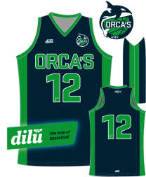 Orca's official Dames wedstrijd shirt